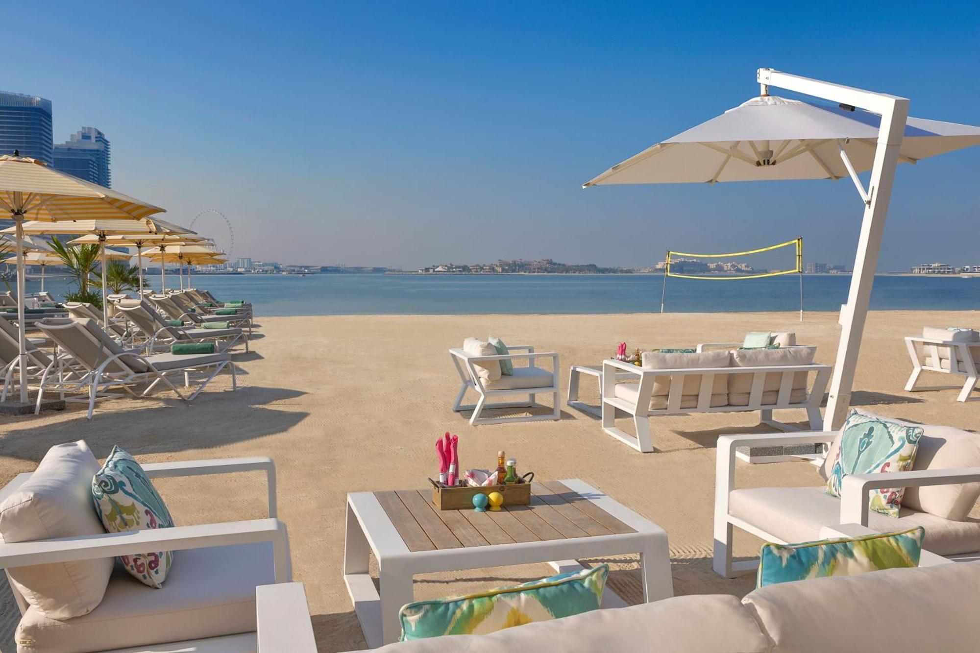 Marriott Resort Palm Jumeirah, Dubai Exterior foto Beach at Jumeirah Beach Hotel