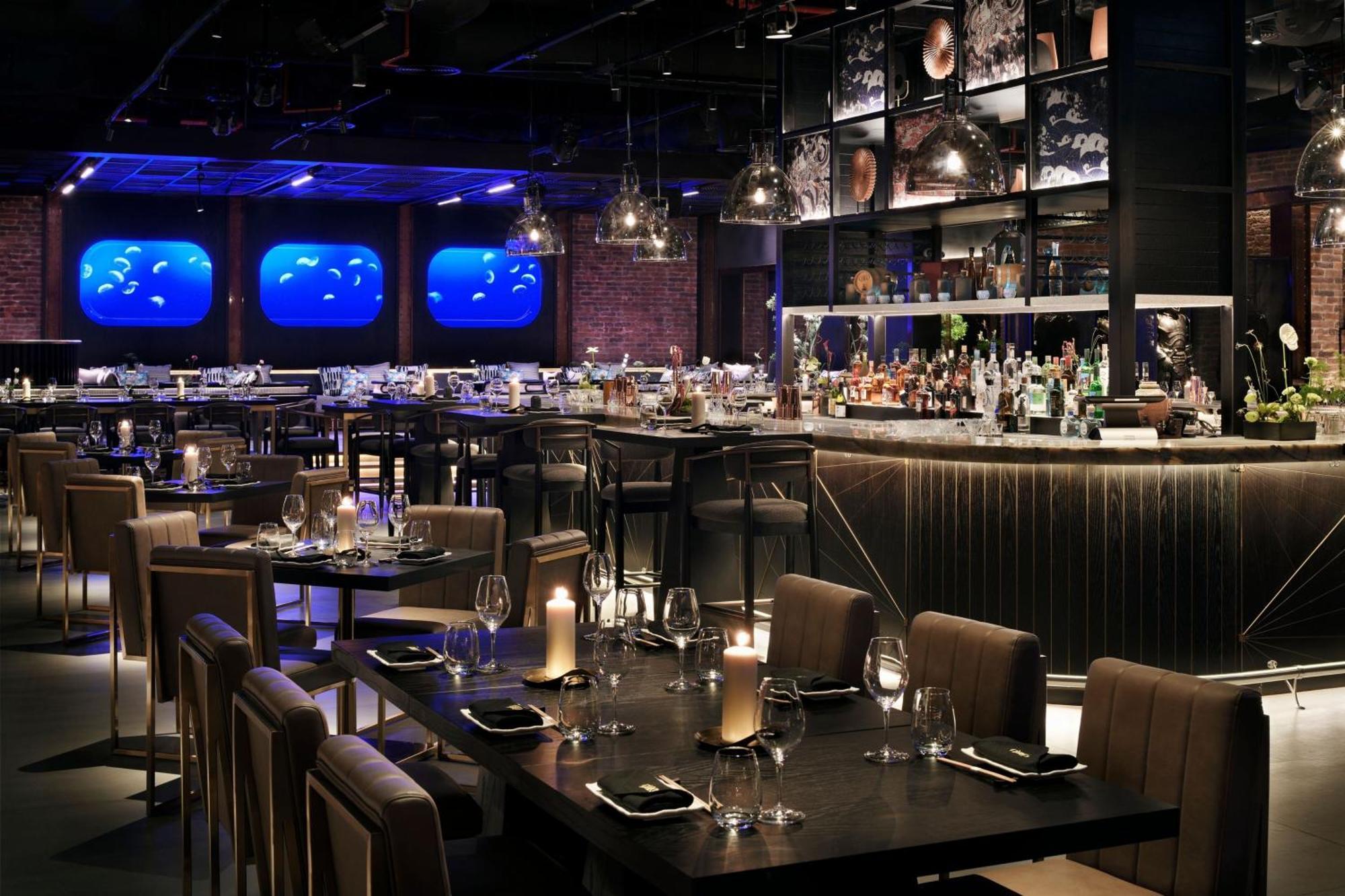 Marriott Resort Palm Jumeirah, Dubai Exterior foto The interior of the restaurant