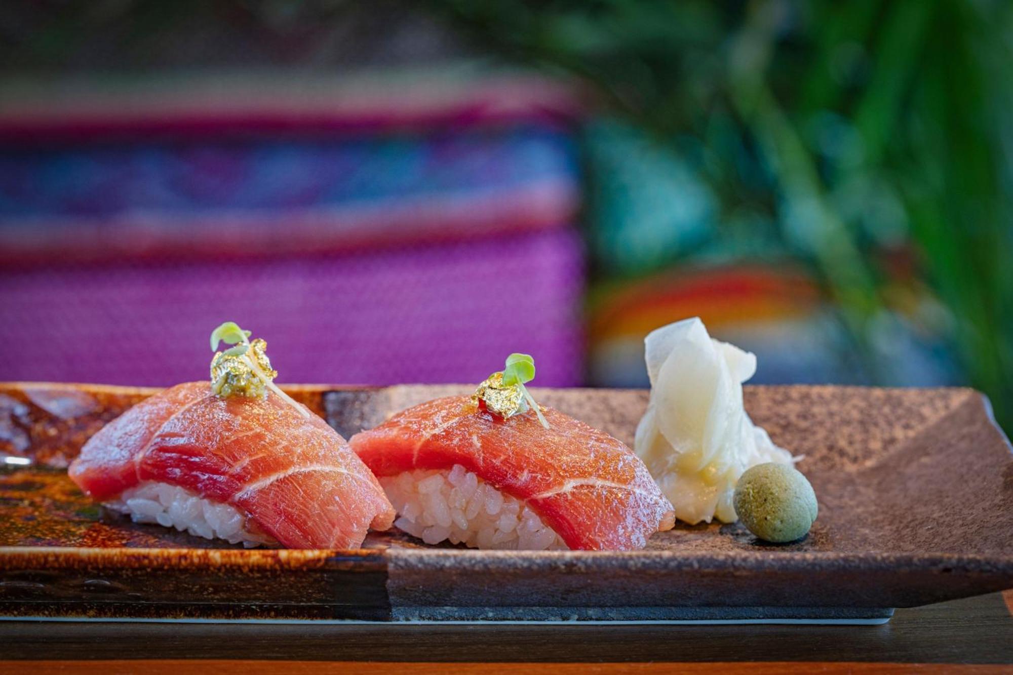 Marriott Resort Palm Jumeirah, Dubai Exterior foto Sushi