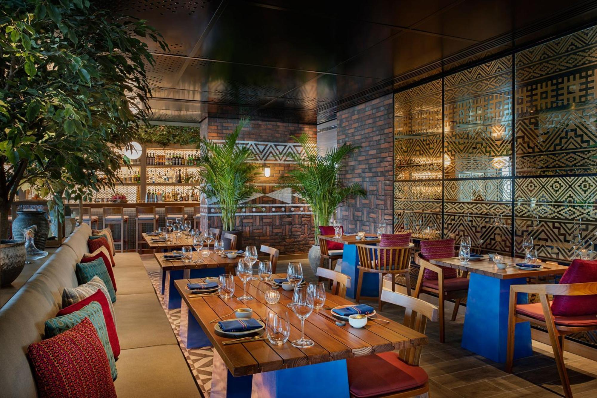 Marriott Resort Palm Jumeirah, Dubai Exterior foto The interior of the restaurant